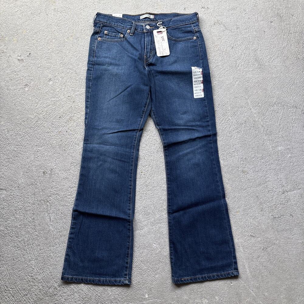 Vintage Levi's 515 Jeans Womens 10 M Stretch Mid Rise Boot Cut Medium Wash Y2k